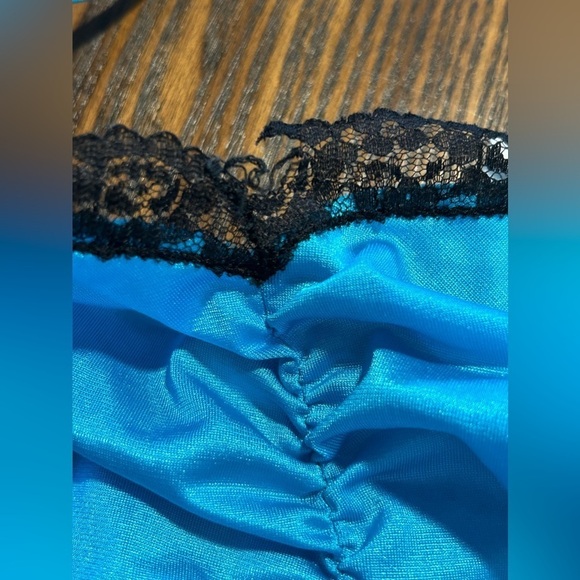 Vintage 80s 70s Undercover Wear nightgown womens L Fairycore babydoll slip dress - Picture 5 of 16